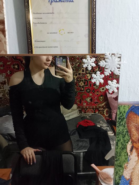 Боди женский черный