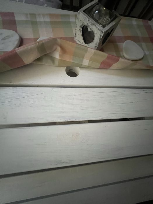 Masa lemn cu banca terasa gradina