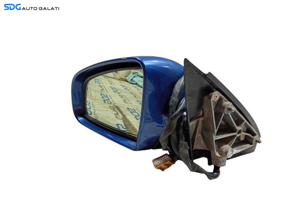 Oglinda Electrica Stanga Audi A4 B7 2005 - 2008 Culoarea Albastru [LR0828]