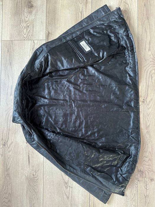 Geaca Piele CANDA Negru Piele Nappa Porc Barbati | Marime L