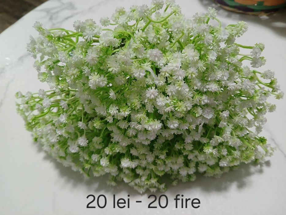 Vând flori artificiale decorative - diverse modele