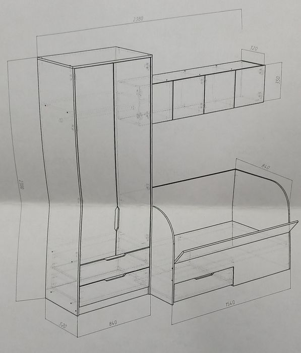 Детский гарнитур
