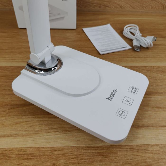 Настольная лампа Hoco HX12 складная 3 уровня яркости