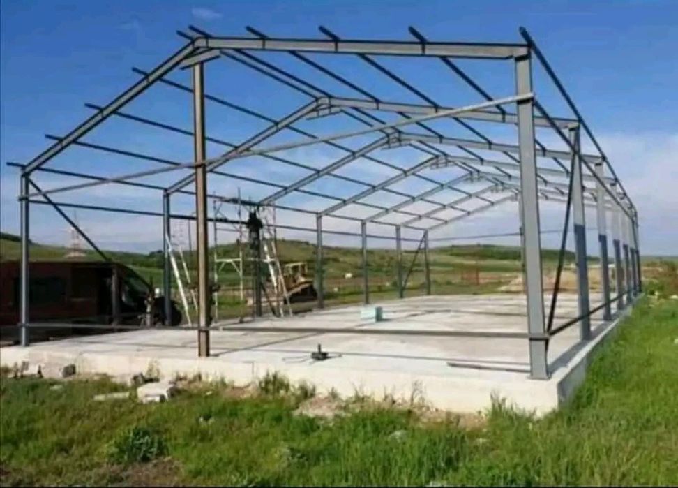 Vând sau schimb o structura metalica 15x10x4