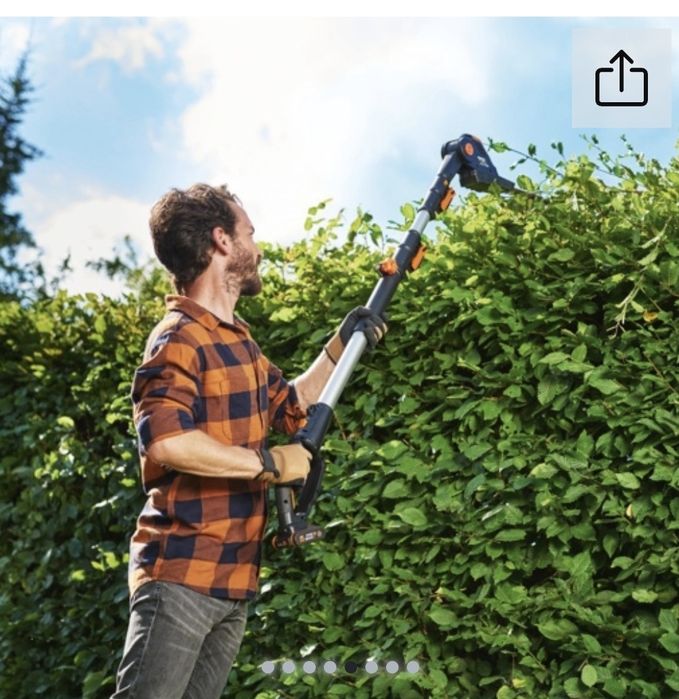 Vând mașină de tuns gard viu worx