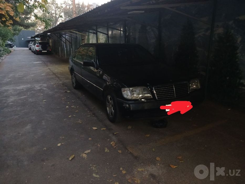 W140 long 1992. Qora