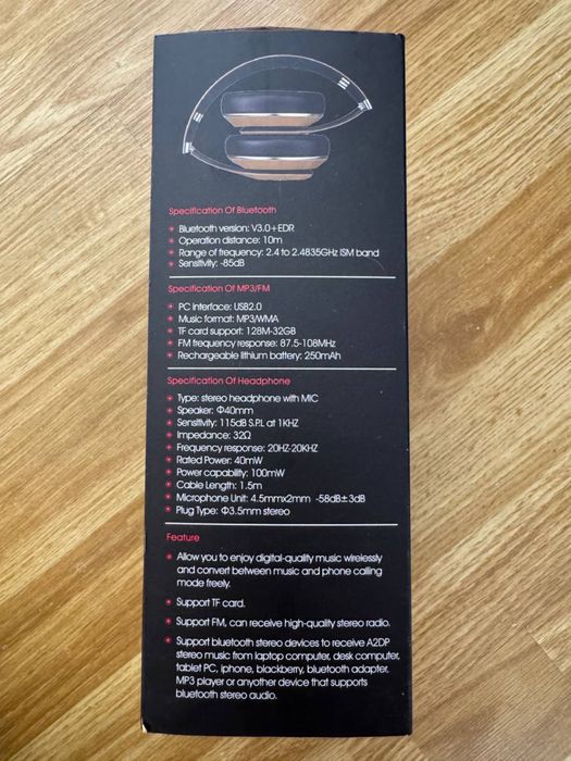 Bluetooth Наушники Beatssolo2 S460