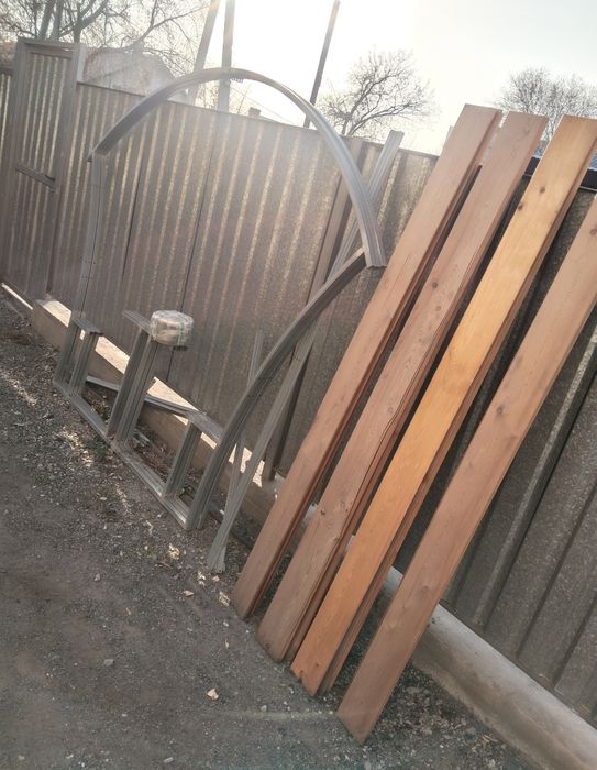 Беседка без поликарбоната