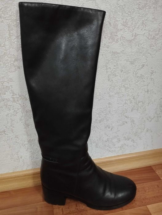 Сапоги кожаные 38размер