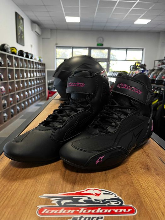 Дамски Мото боти ALPINESTARS FASTER 3,38.5 ,оригинални ,всички протектори