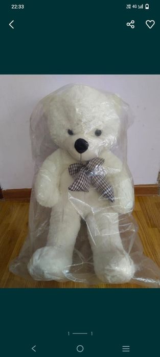 Мягкие игрушка мишка 80см.