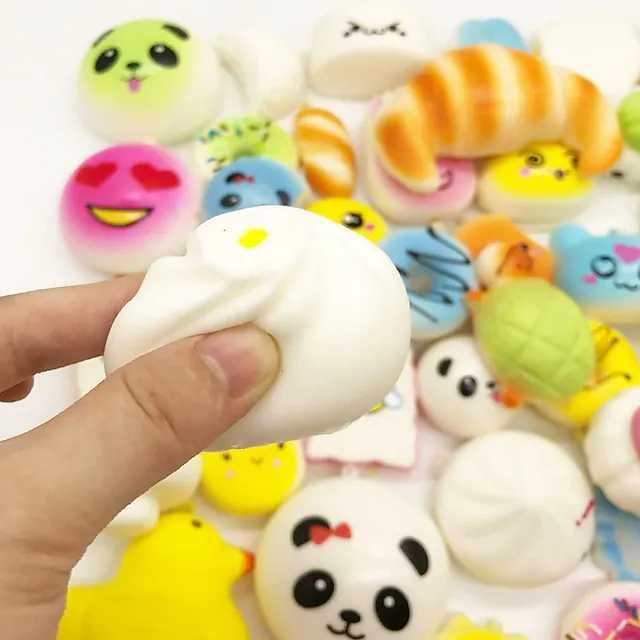 Pachet 30 piese , jucarii Squishy breloc cu revenire lenta