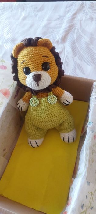 Амигуруми Смелият Лео