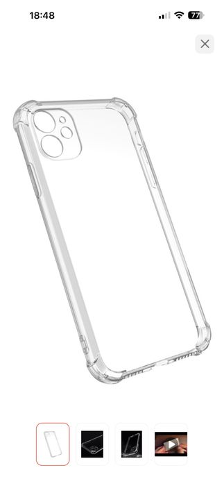 Новые, прозрачные чехлы от айфон 11