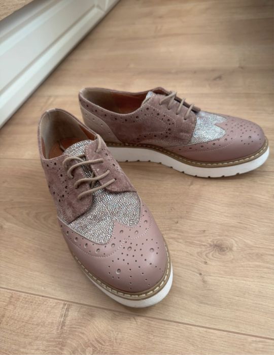 Pantofi casual piele naturala ANNA CORI / marime 36