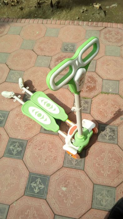 Самокат тренажёр для развития и поддержания мышц ног в тонусе