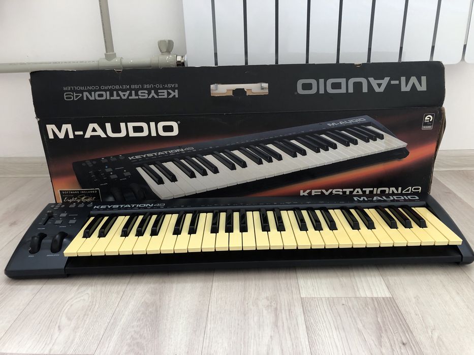 продом бу миди клавиатуру m audiо 49