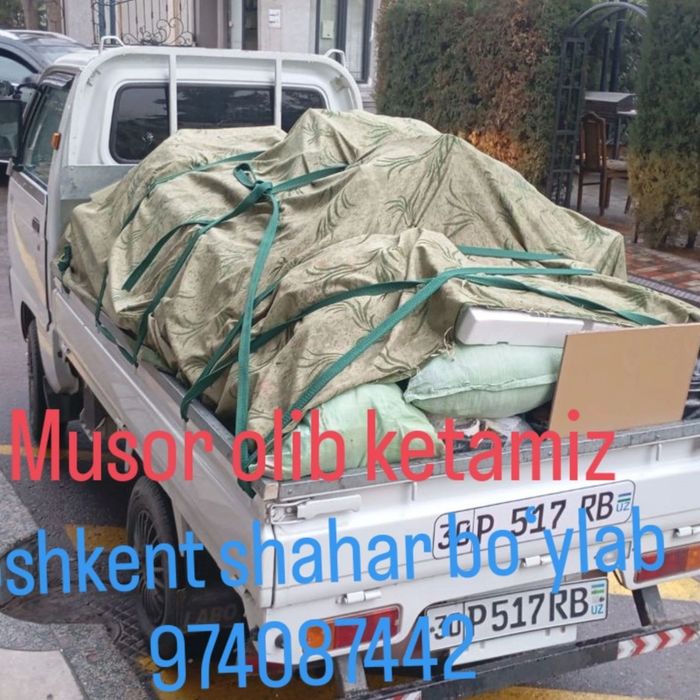 Chiqindi musorlarni olib ketamiz