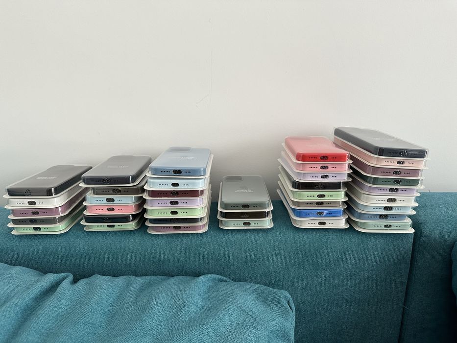 Huse iphone silicon cu logo