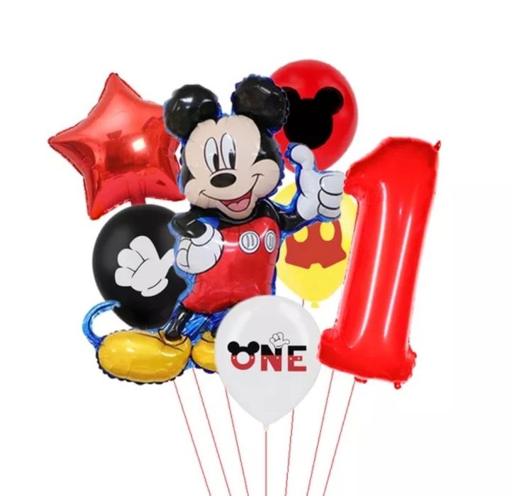 Парти сет украса  Мики Маус и Мини Маус