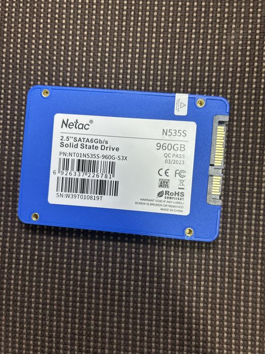 Продам ssd 960GB