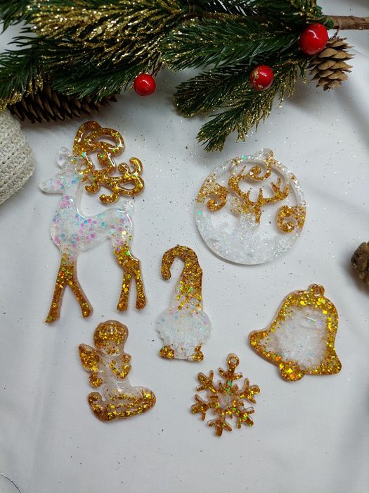 Елочные игрушки ручной работы