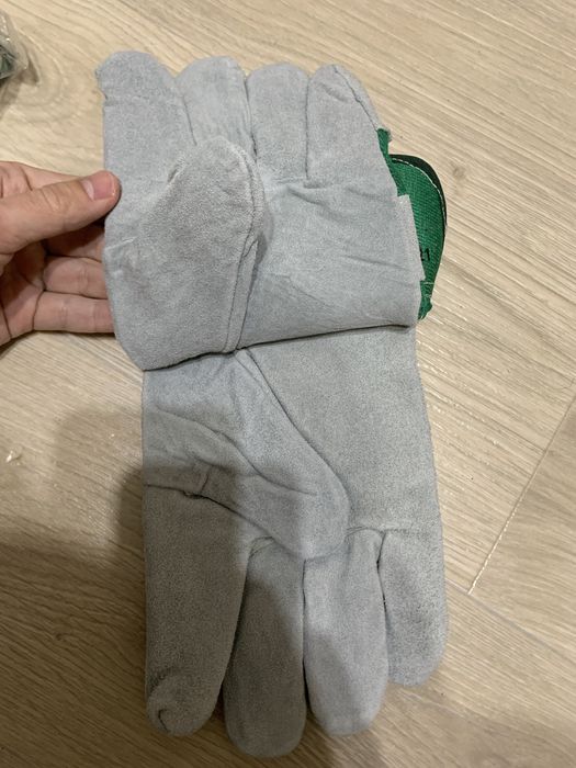 Перчатки рабочие спилковые зимние