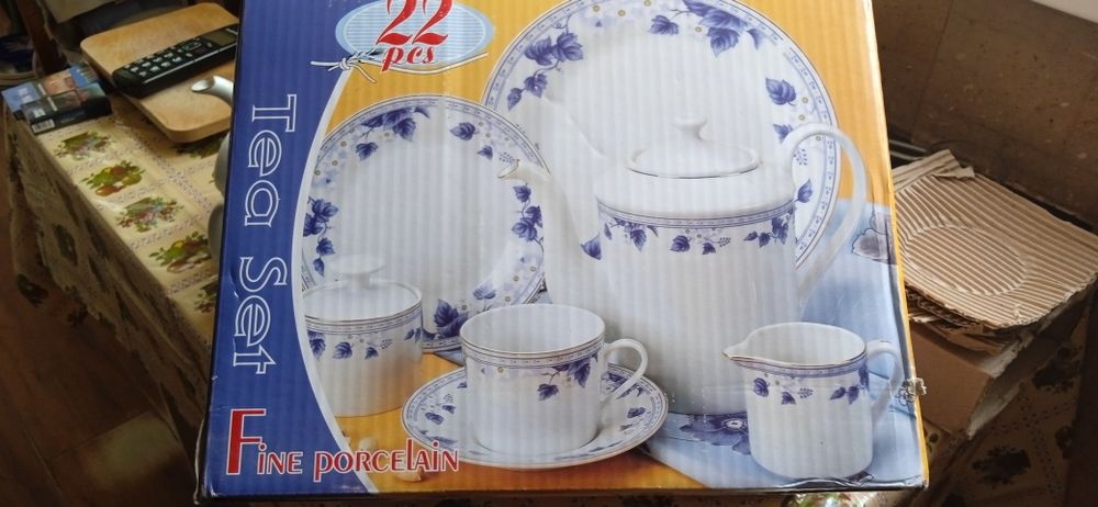 Посуда чайный сервис новый