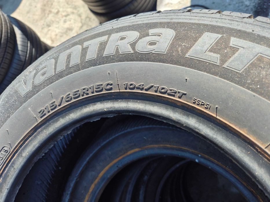 2 Anvelope de VARA - 215/65/15C - HANKOOK - Stare BUNA - DOT 2018 !