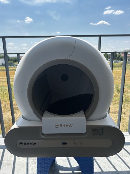 Litiera automata smart SHAW® V1 Plus, pentru pisici!