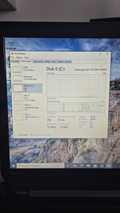 Leptop Toshiba satellite pro L70