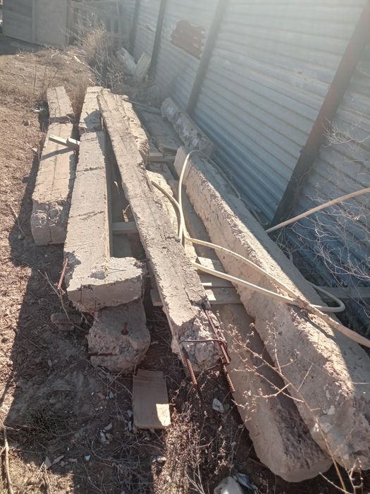 Железобетонные отходы, балки