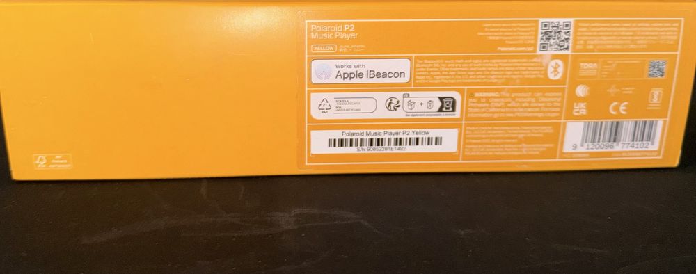 Polaroid P2 Music Player Sigilat.