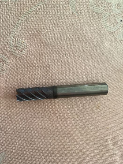 Freze din carbura metalica fi 10 mm noua 6 dinti