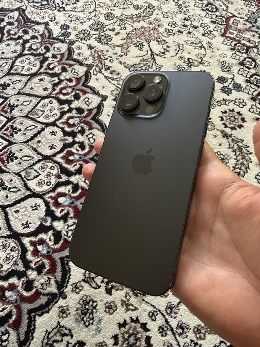 iPhone 16 pro max black 256gb