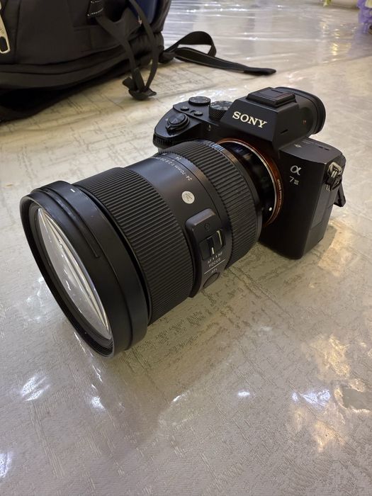 Sony a7 III с обьективом sigma 24-70 2.8