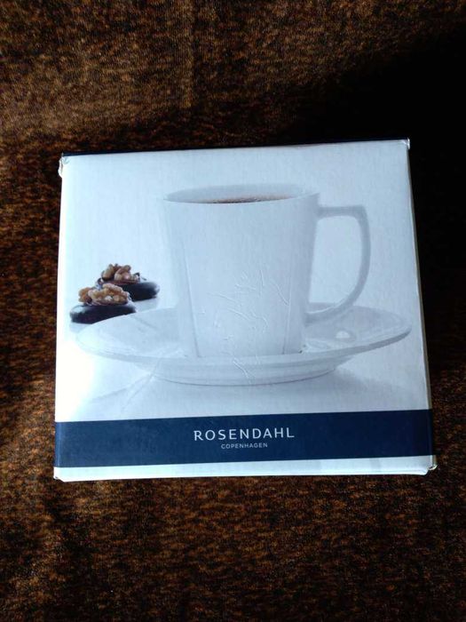 Чаша за кафе с чинийка - Розендал