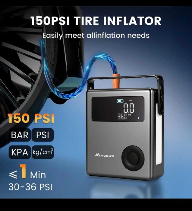 Starter Auto 7000 Amperi cu incarcare de 65w