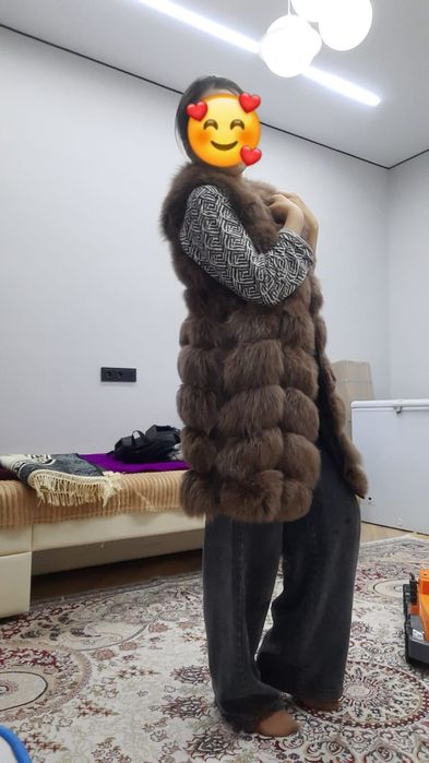 Жилетка из песца