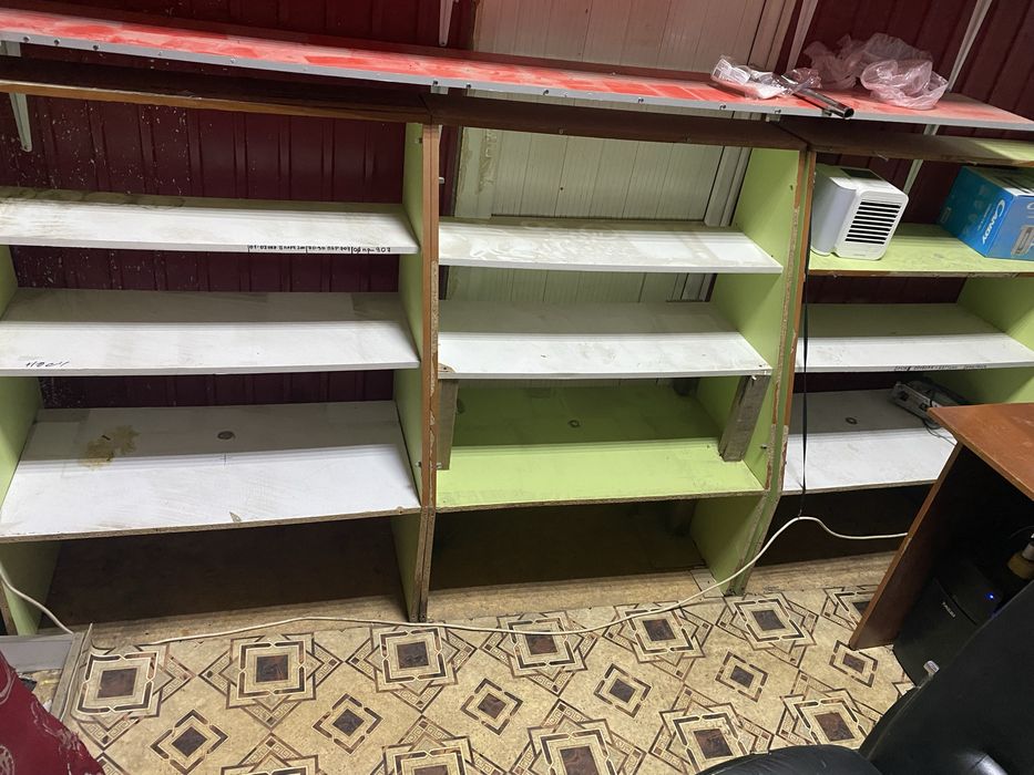 продам б/у стеллажи.