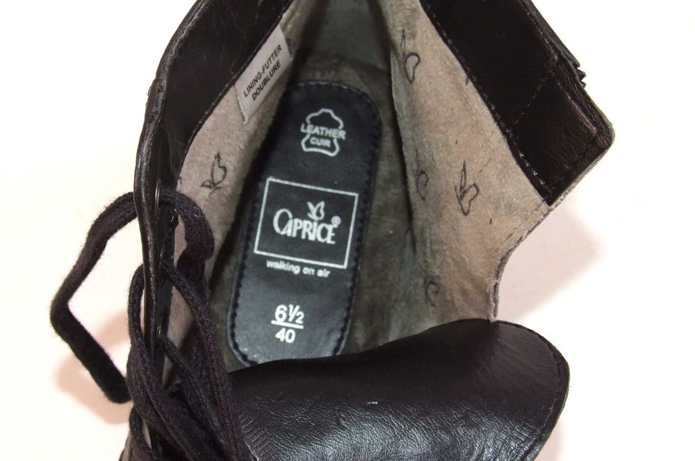 Ghete sport, piele naturala 100%, mas. 40, Made in Germany, NOI