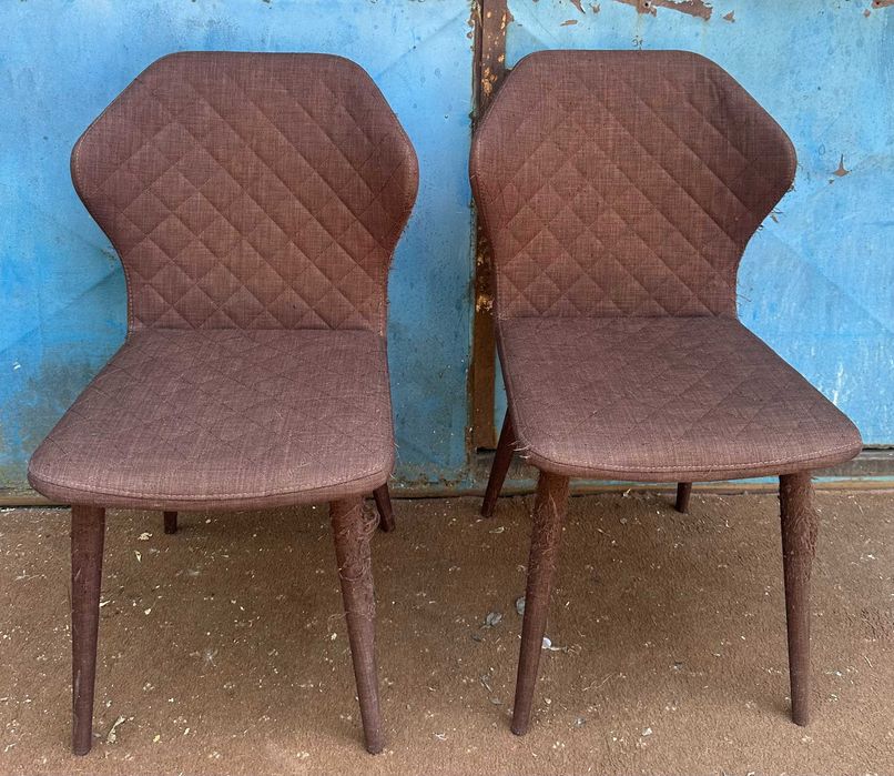 Set 2 Scaune; Scaun tapitat Fix Confortabil