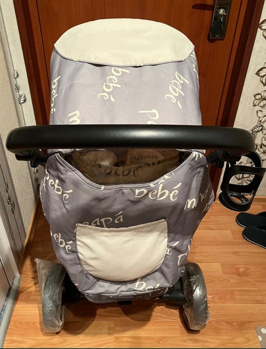 Комбинирана количка 3 в 1 KikkaBoo - Madrid, Grey  + много аксесоари