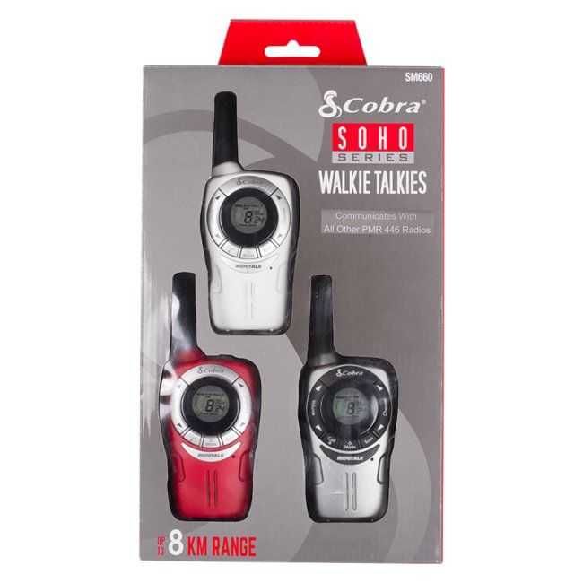 Радиостанции Cobra Soho Series SM660 – 3 бр. комплект