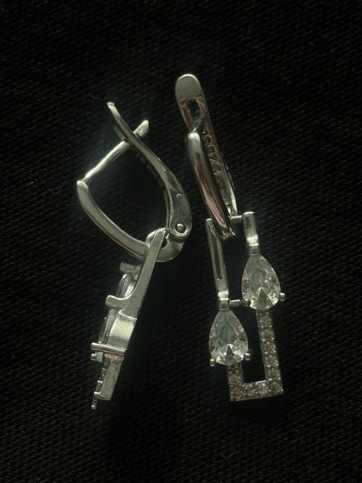 Серебряные серьги