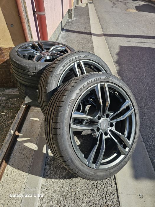 Vand jante R19 5x120 cu tot cu cauciucuri 245 40 19