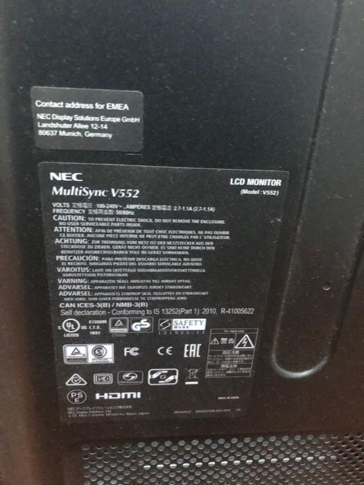 Monitor NEC Profesional