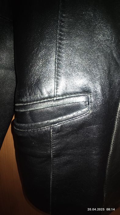 Продам кожаный пиджак