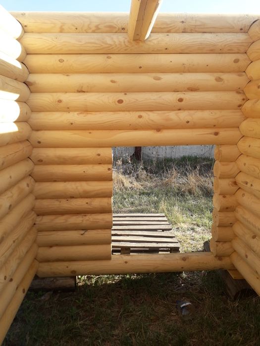 Баня оцилиндрованная