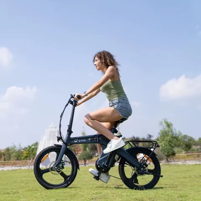 DYU T1 Bicicletă electrică 250W Motor fără perii 36V10AH Baterie litiu